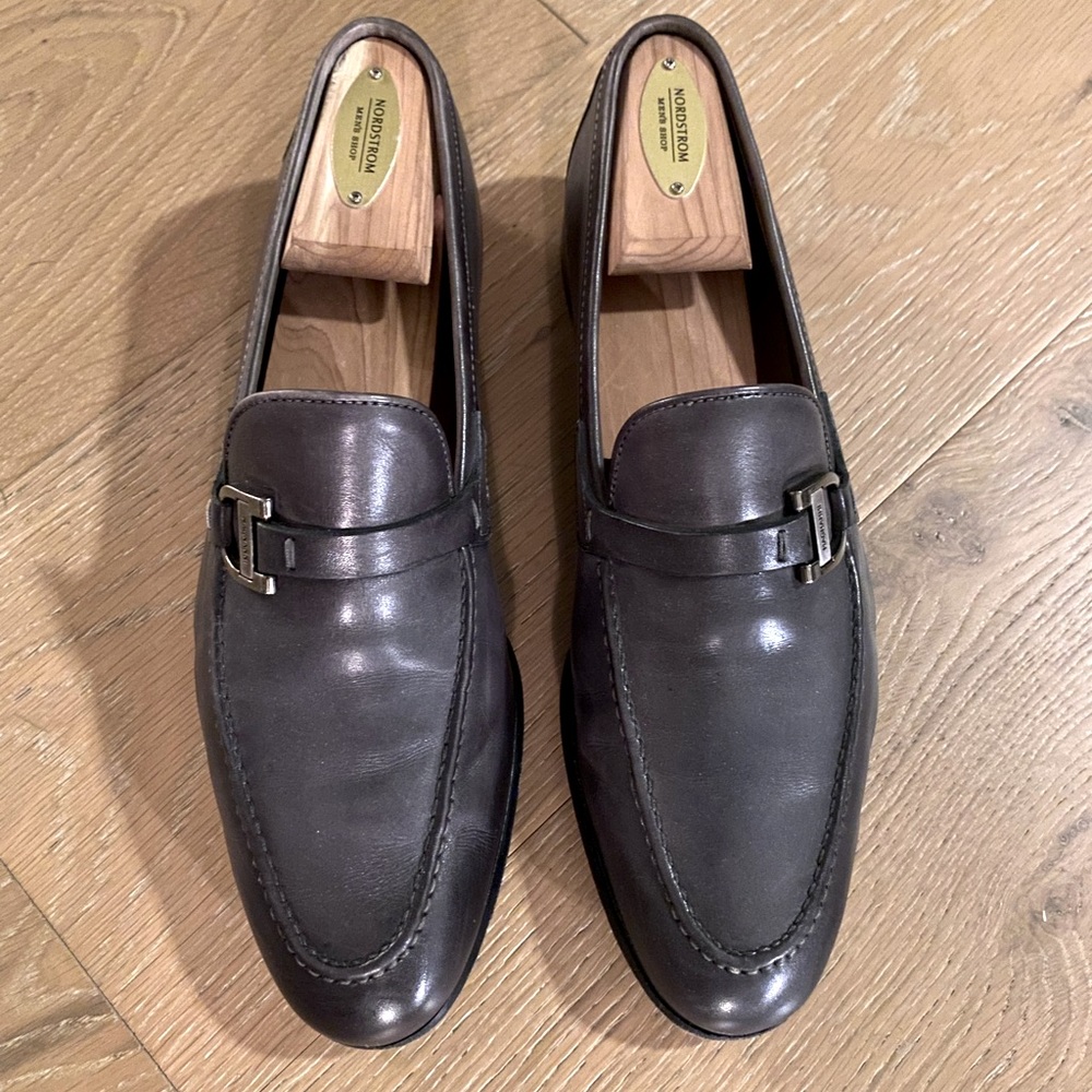 Magnanni tonio bit loafer size 7.  $375 retail worn 10 times only